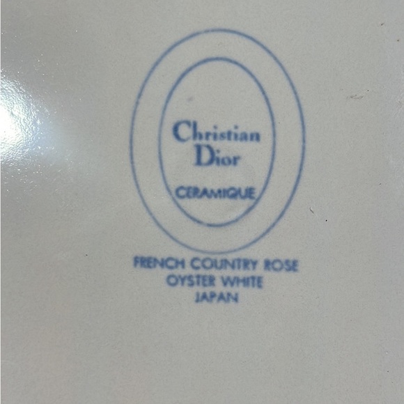 Antique Christian Dior Dish Set - Picture 7 of 8